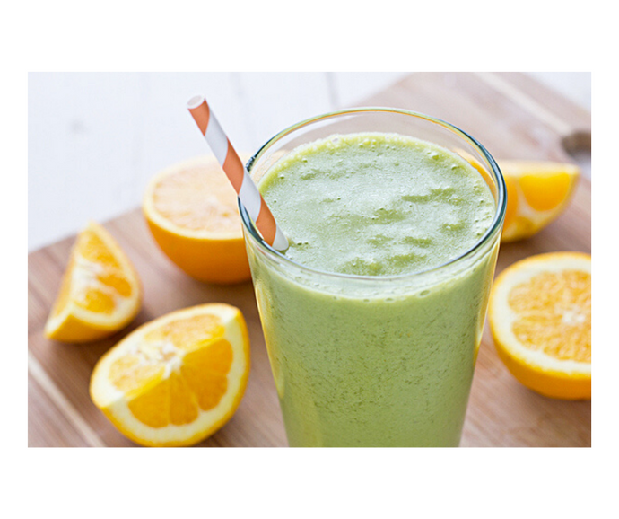 Orange Spinach Smoothie Recipe for Iron Deficiency