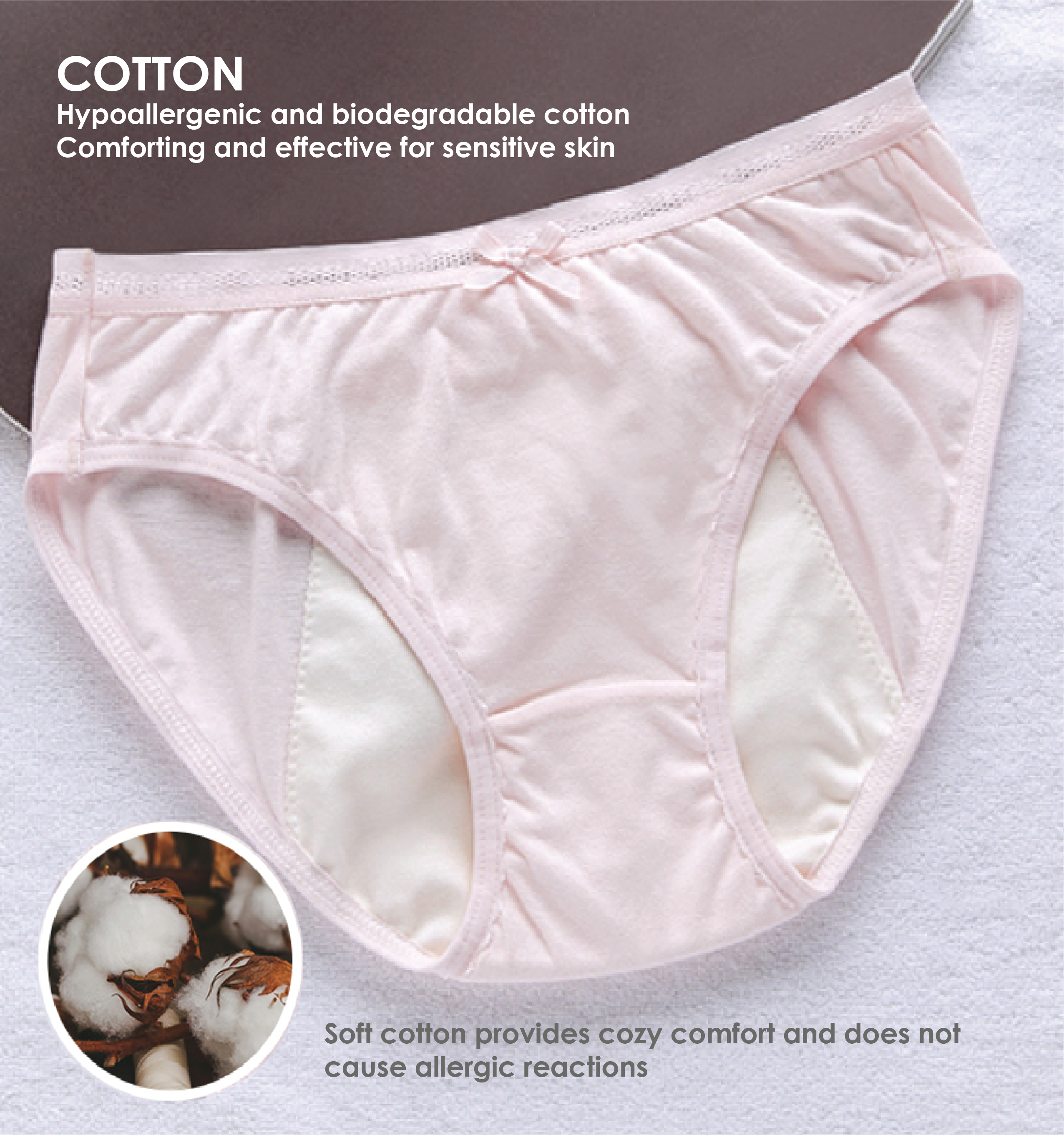 Cotton Period Panty – Air Queen